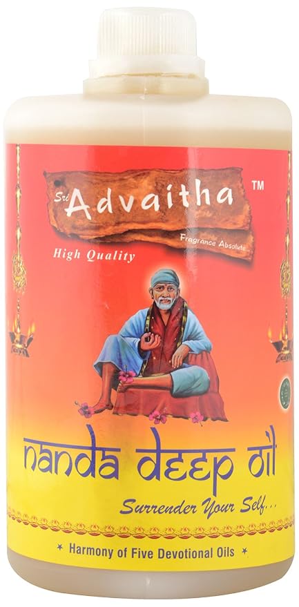 Buy Sri Advaitha Nanda Deep Oil 1 Liter Clear Online At Low Prices 