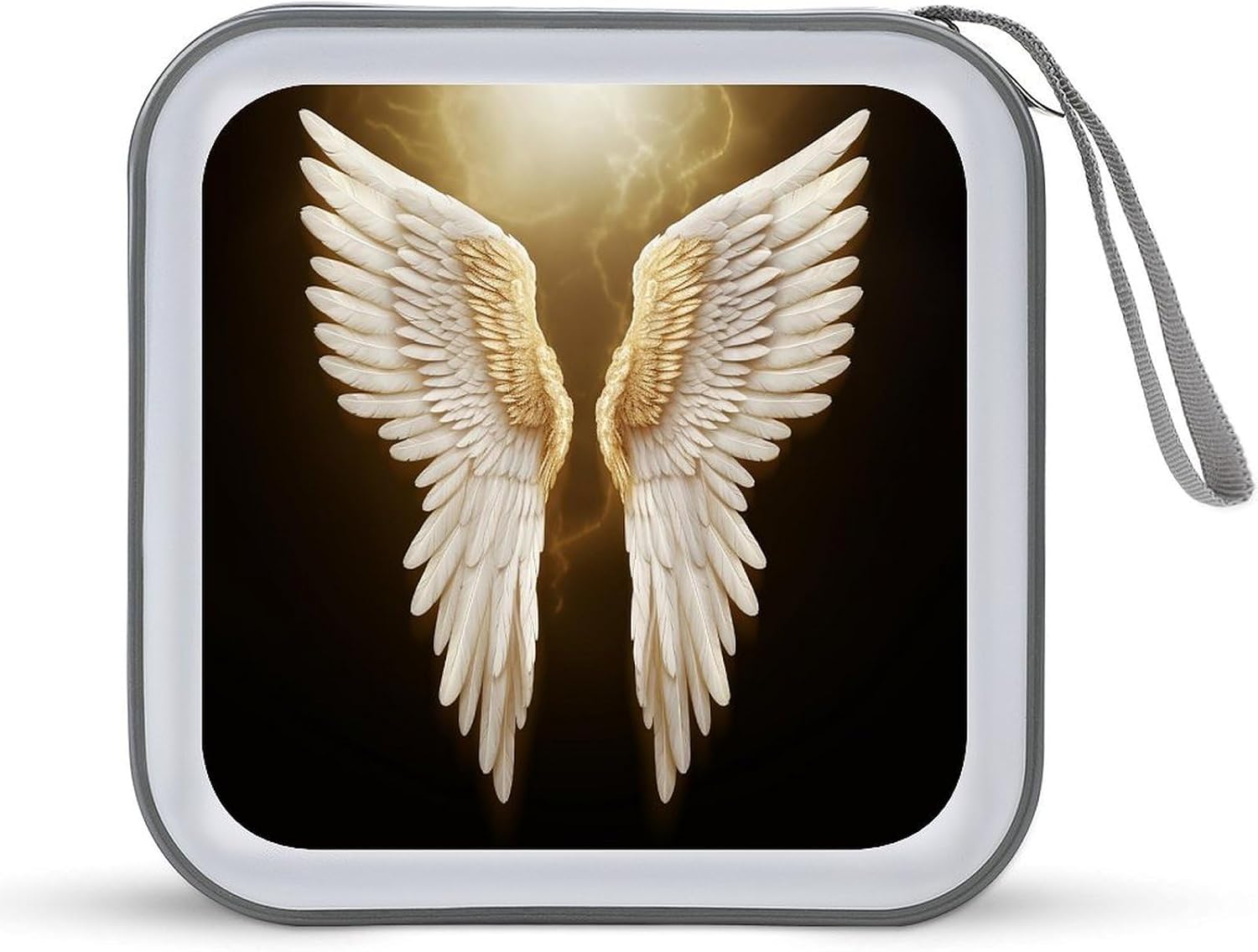 Angel Wing CD Case CD Storage Box DVD Sleeves