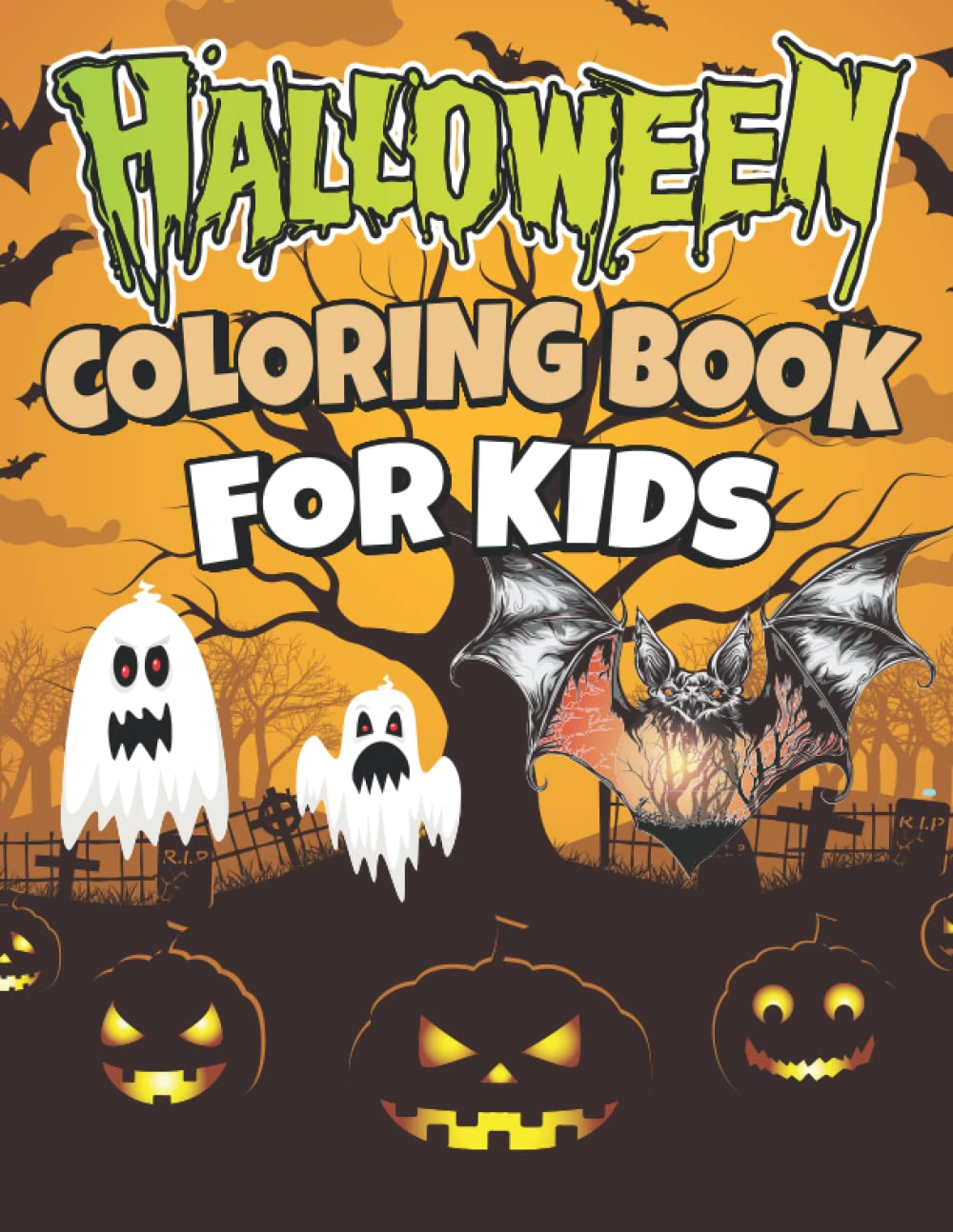 Halloween Coloring Book for Kids - The Best Goodie Bag Fillers,Haloween ...
