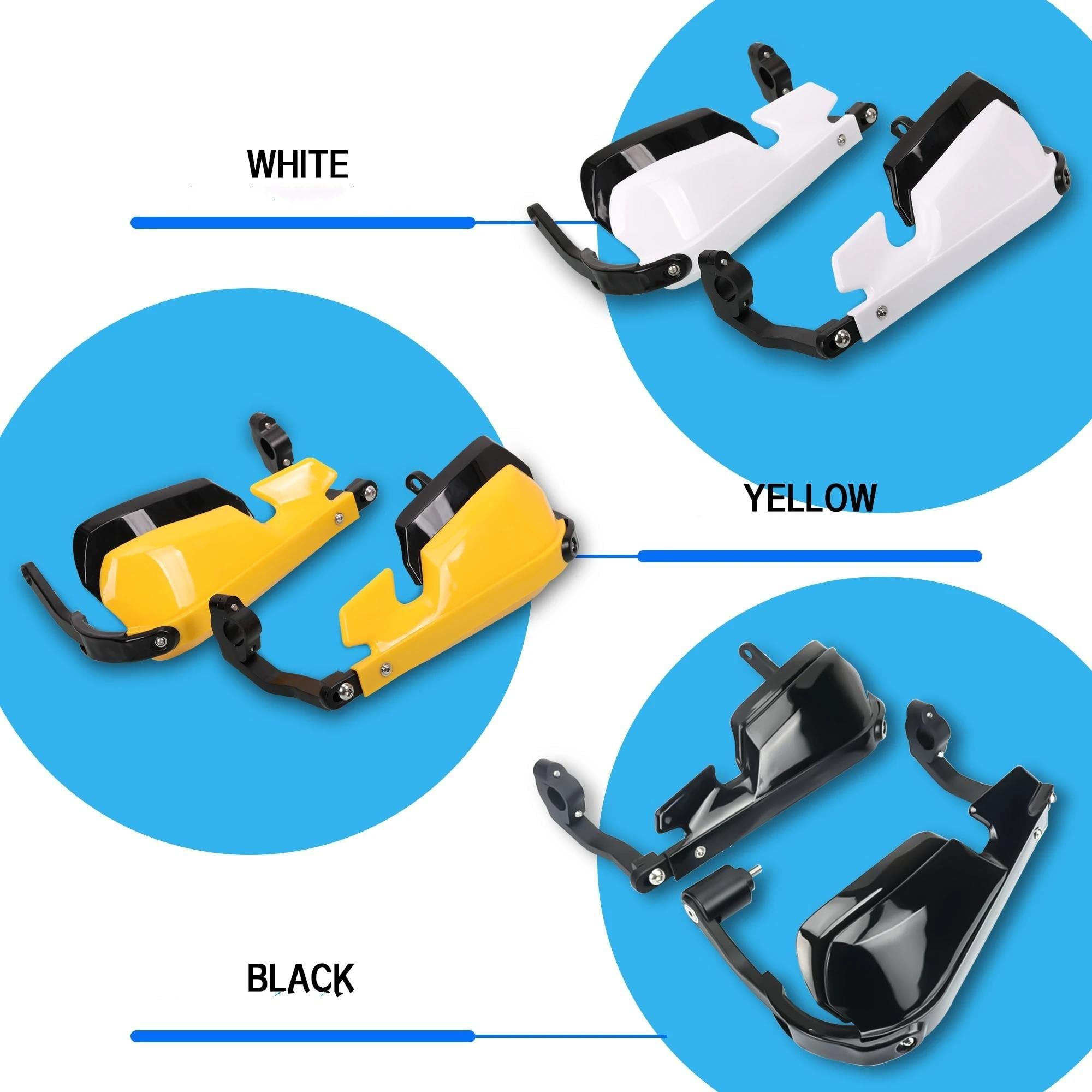 Protectores Manos Moto para G para 310GS para G310 para GS para G310R 2016-2024 Protectores Manos Motocicleta Protector Palanca Protector Manillar ﻿(Black)