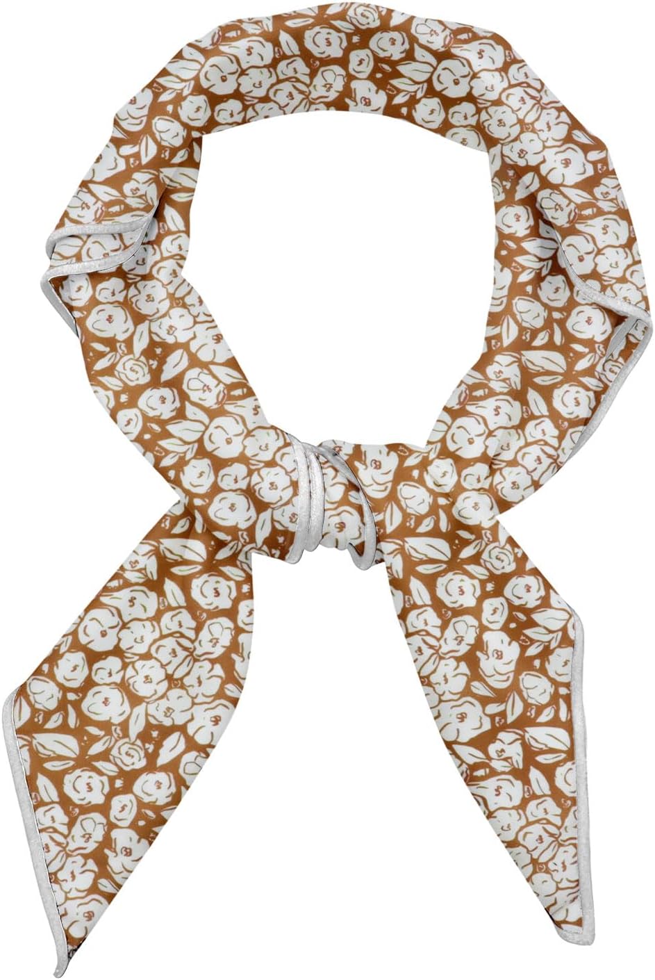 Cotton Bandanas for Women, Multifunctional Hair Scarf for Daily | Floral Patterns, Soft Material, Multiple Colors, Comfortable To Wear, 22.83 × 22.83 Inches, For Hair, Bag, Camping