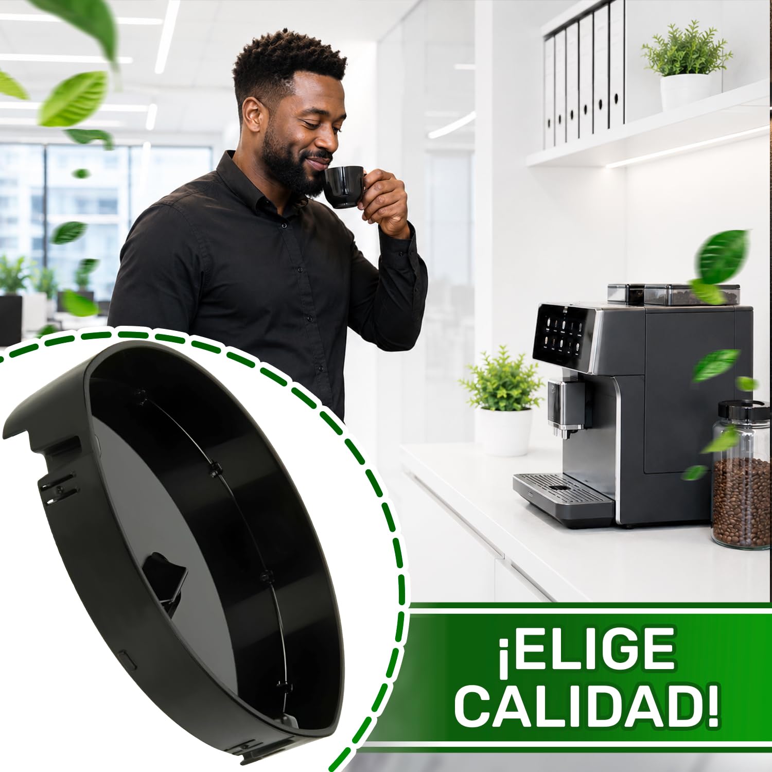 ONIX TECH Bandeja de Goteo para Cafetera Krups Dolce Gusto Genio Piccolo MS-622726
