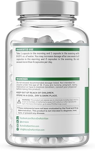 Miniatura 2 de NutraOne DetoxOne 30 días de limpieza desintoxicante extra fuerte apoya la función digestiva saludable y la pérdida de peso | Promueve la