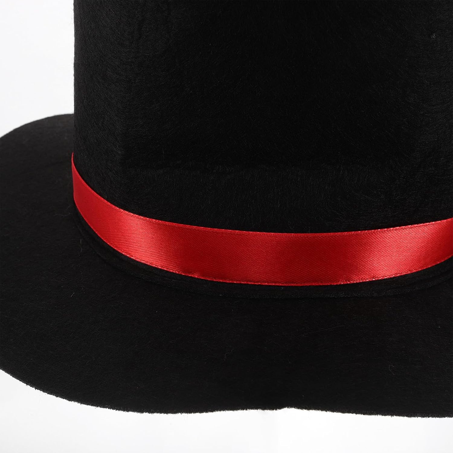OSALADI Christmas Snowman Top Hat with Festive Red Ribbon Novelty Holiday Decoration for Parties and Outdoor Decor Cheerful Winter Accessory for Christmas and Halloween Celebrations