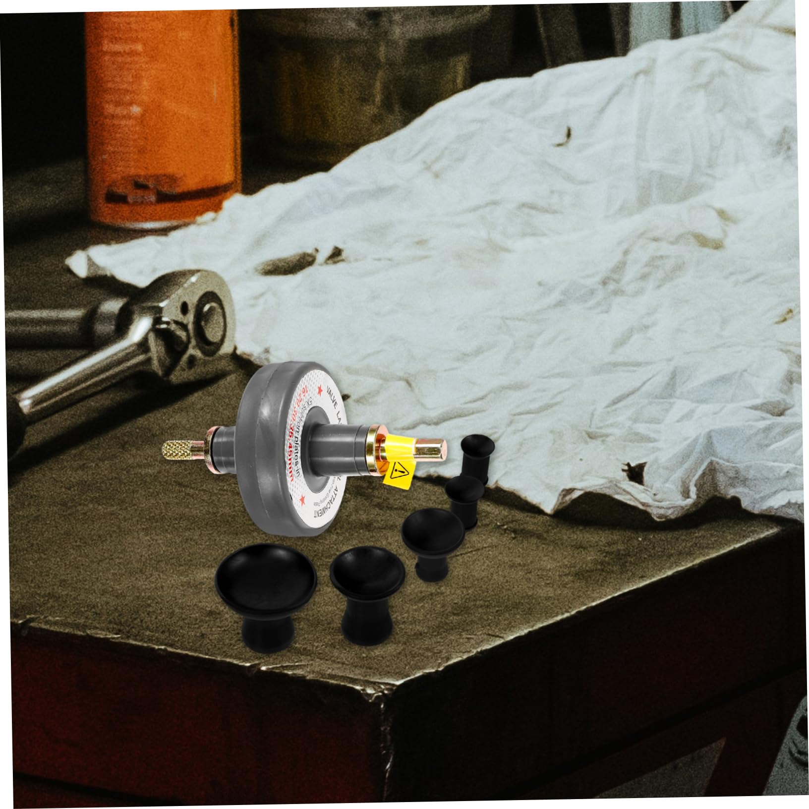 GRIRIW Automotive Engine Valve Grinding Tool Pneumatic Grinding Tool for Auto Valves Repair Professional Valve Lapping Tool for Efficient Engine Maintenance