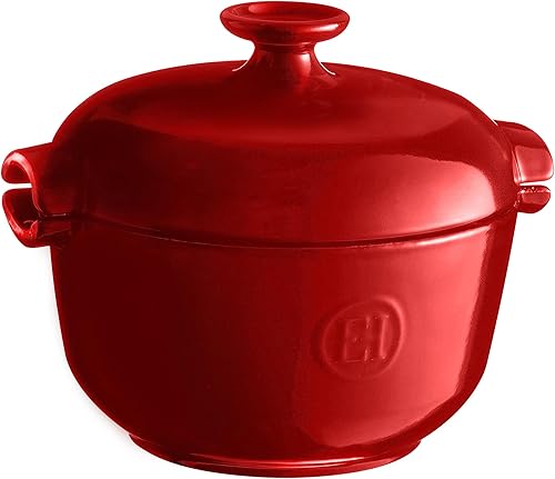 Miniatura 7 de Emile Henry Olla de arroz de 2.5 cuartos de galón, carbón