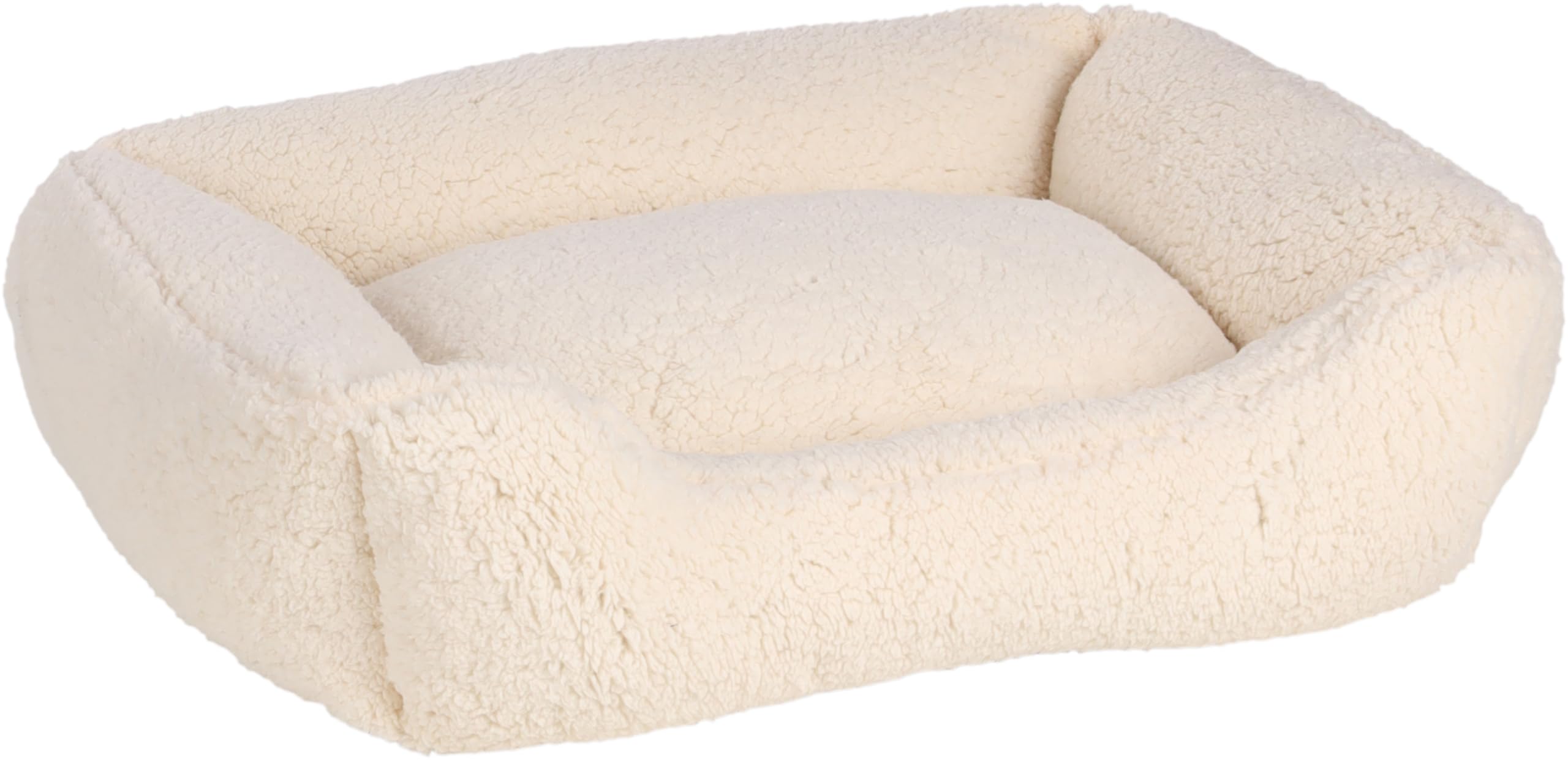 Basket Felpa Rectangle White 65x50x20cm