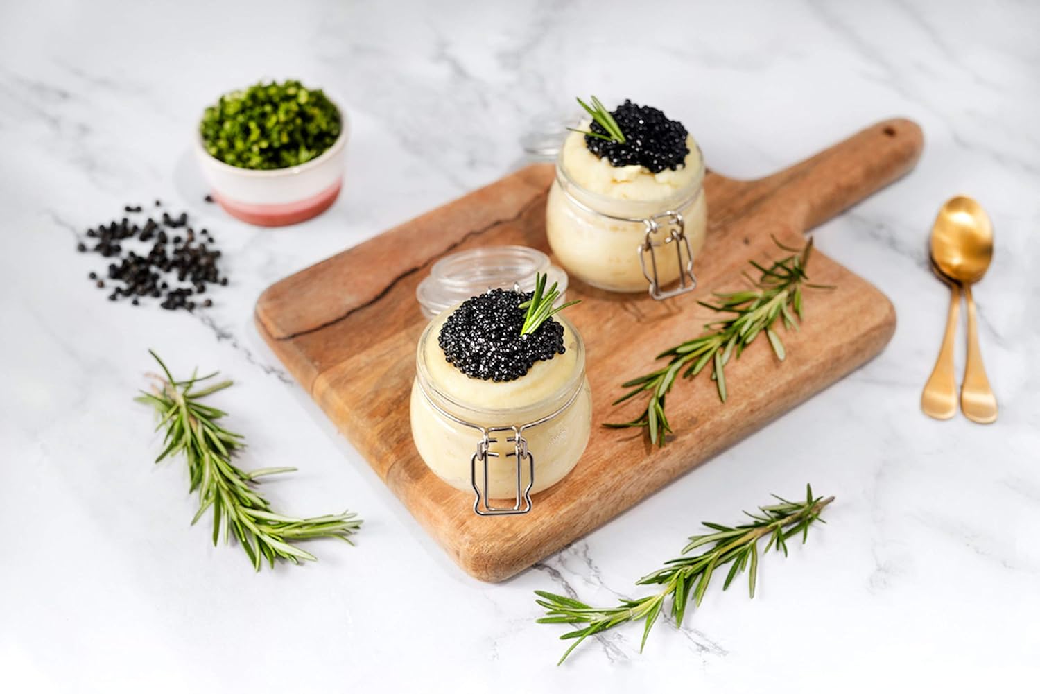 Eurocaviar - Shikran - Smoked Herring Black Caviar Pearls 3.52 oz [100 g] [Premium Caviar Alternative]