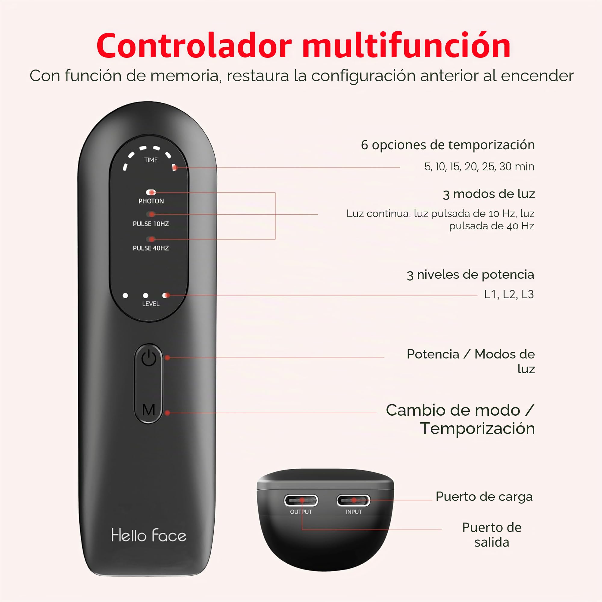 Red Light Neck Therapy, 147 LED con Tecnología TriChip™, Control Remoto Recargable, Temporizador, Terapia Portátil de Luz Roja 660nm & Infrarroja 850nm para Cuello y Hombros (Azul)