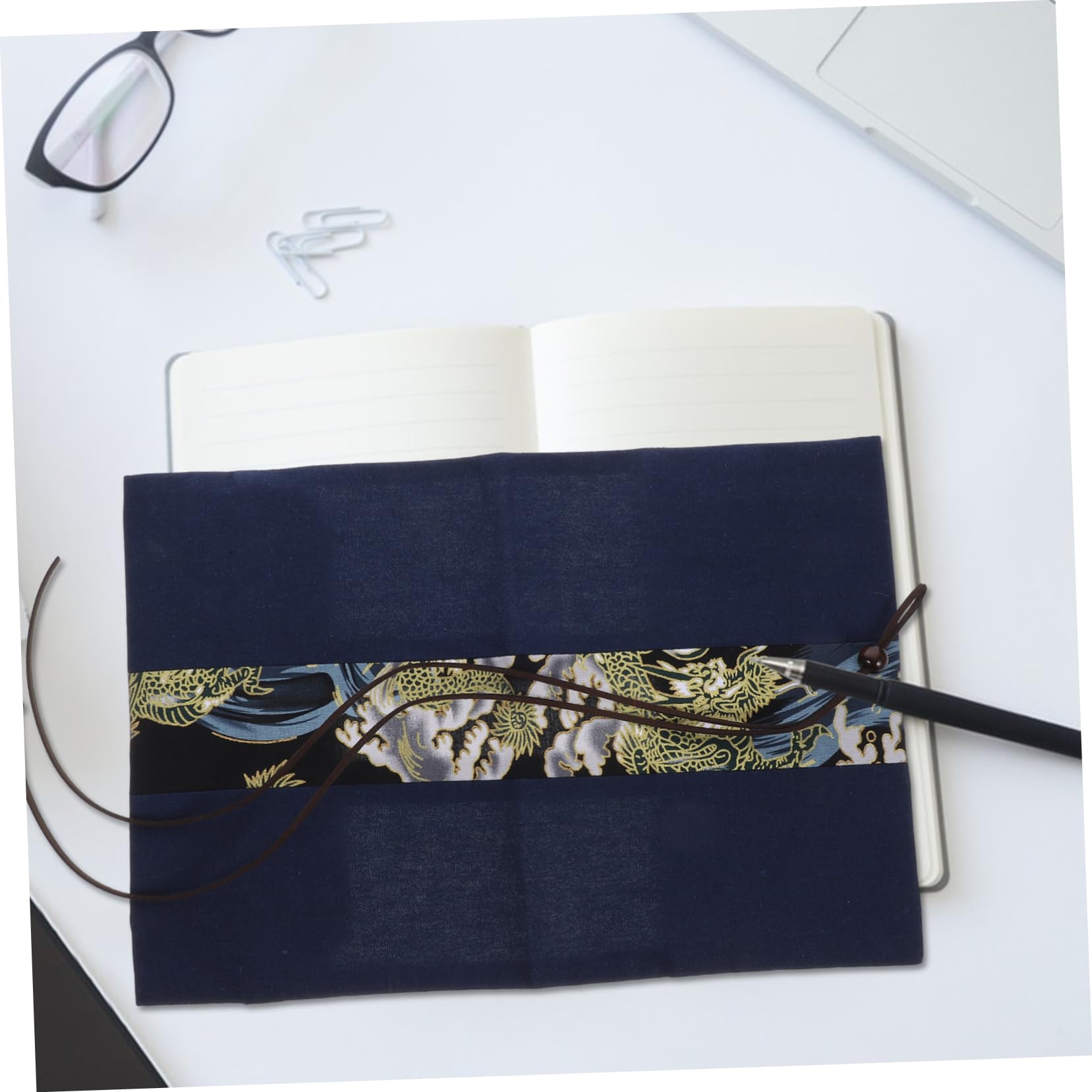 STOBOK 5 Fundas Elegantes Para Libros Creativas Y Decorativas De Tela Para Uso En Galerías.