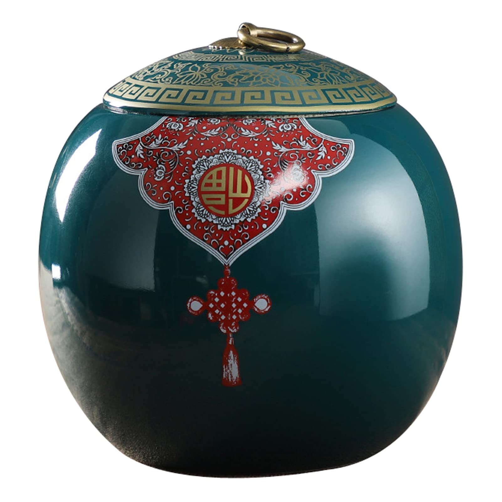 Cremation Urns, Urns for Human Ashes Female & Male, for Adult or Pet, Funeral - Small Urn Keepsake for(Dark Green)