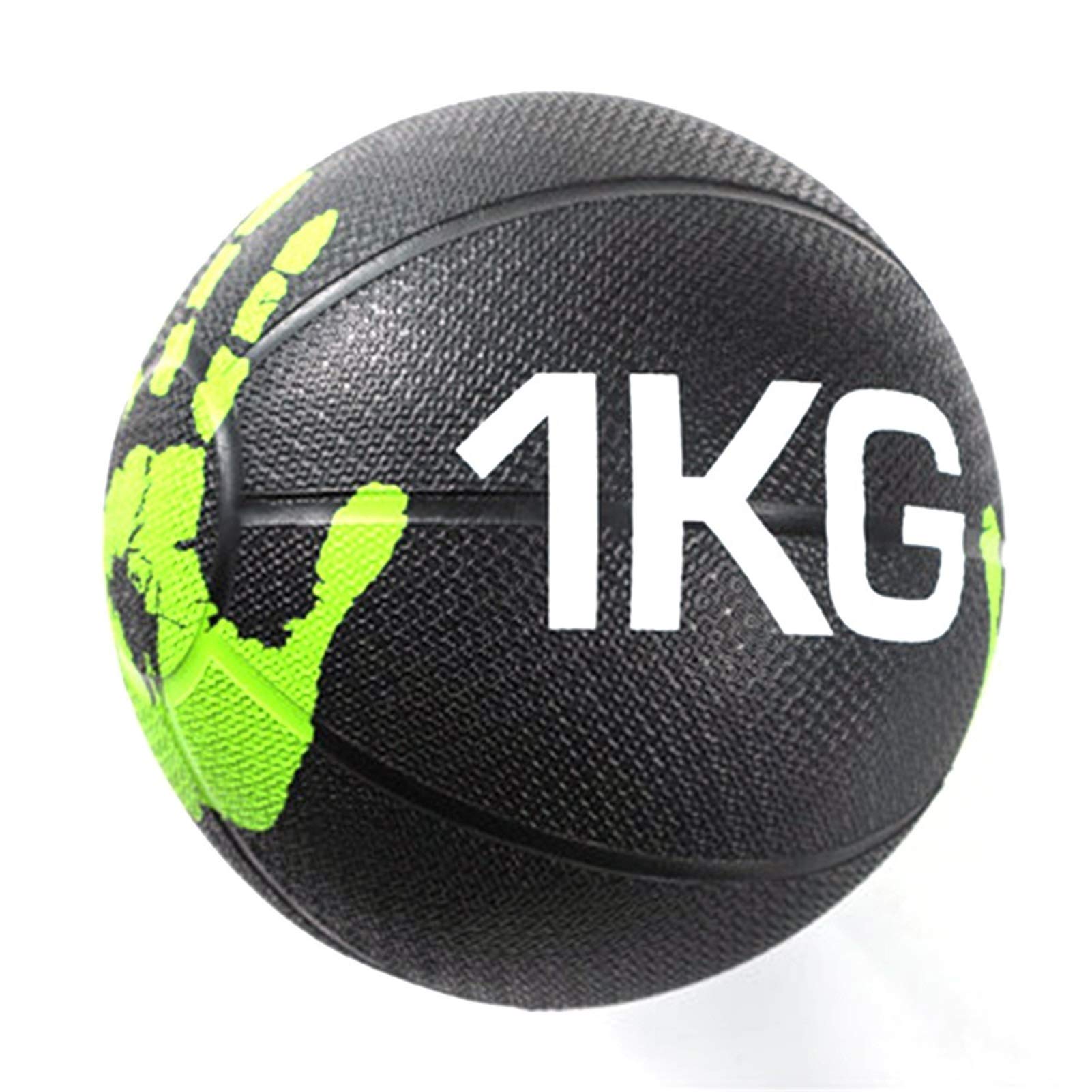 Medizinbälle Fitness-Balance-Ball, Outdoor-Kernfestigkeit Taille Training Sporttrainingsausrüstung, 1KG/2KG/3KG/4KG/5KG/6KG/7KG/8KG/9KG/10KG (Size : 1KG)