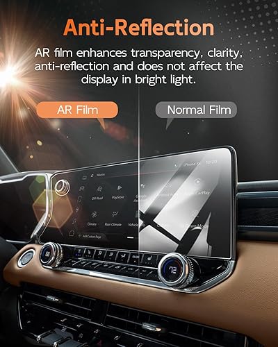 Vista 290 de CDEFG Cristal templado para Chevrolet Silverado/GMC Sierra 2025, pantalla táctil de 13.4 pulgadas, accesorios para Chevy Silverado/Sierra 1500