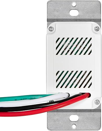 Miniatura 8 de Maxxima Interruptor temporizador de cuenta regresiva de 7 botones de 1875 W, máximo de 60 minutos, 12 HP perfecto para ventiladores de escape de