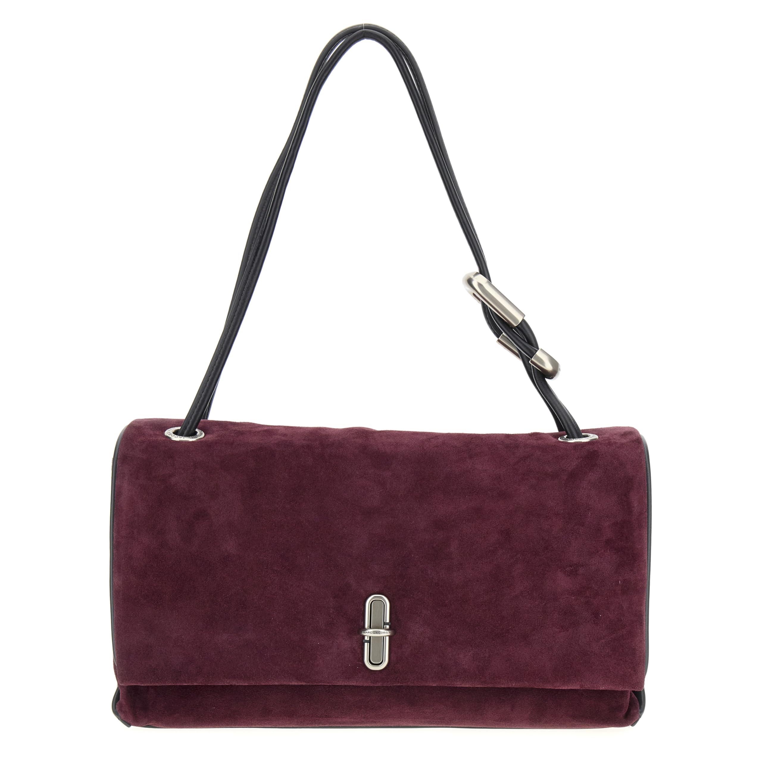 MARC JACOBS THE LARGE DUAL SHOULDER DARK PLUM