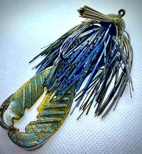 Miniatura 8 de X Zone Cangrejo de adrenalina de 4.25 pulgadas, señuelos de cangrejo para lubina, trucha y más, señuelo clásico de cangrejo de río agresivo diseñado