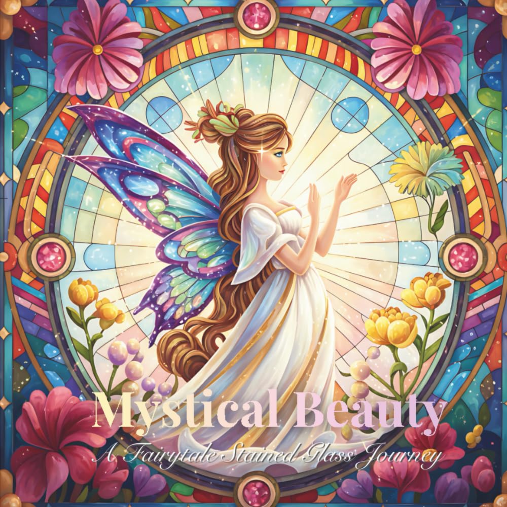 Mystical Beauty: A Fairytale Stained Glass Journey
