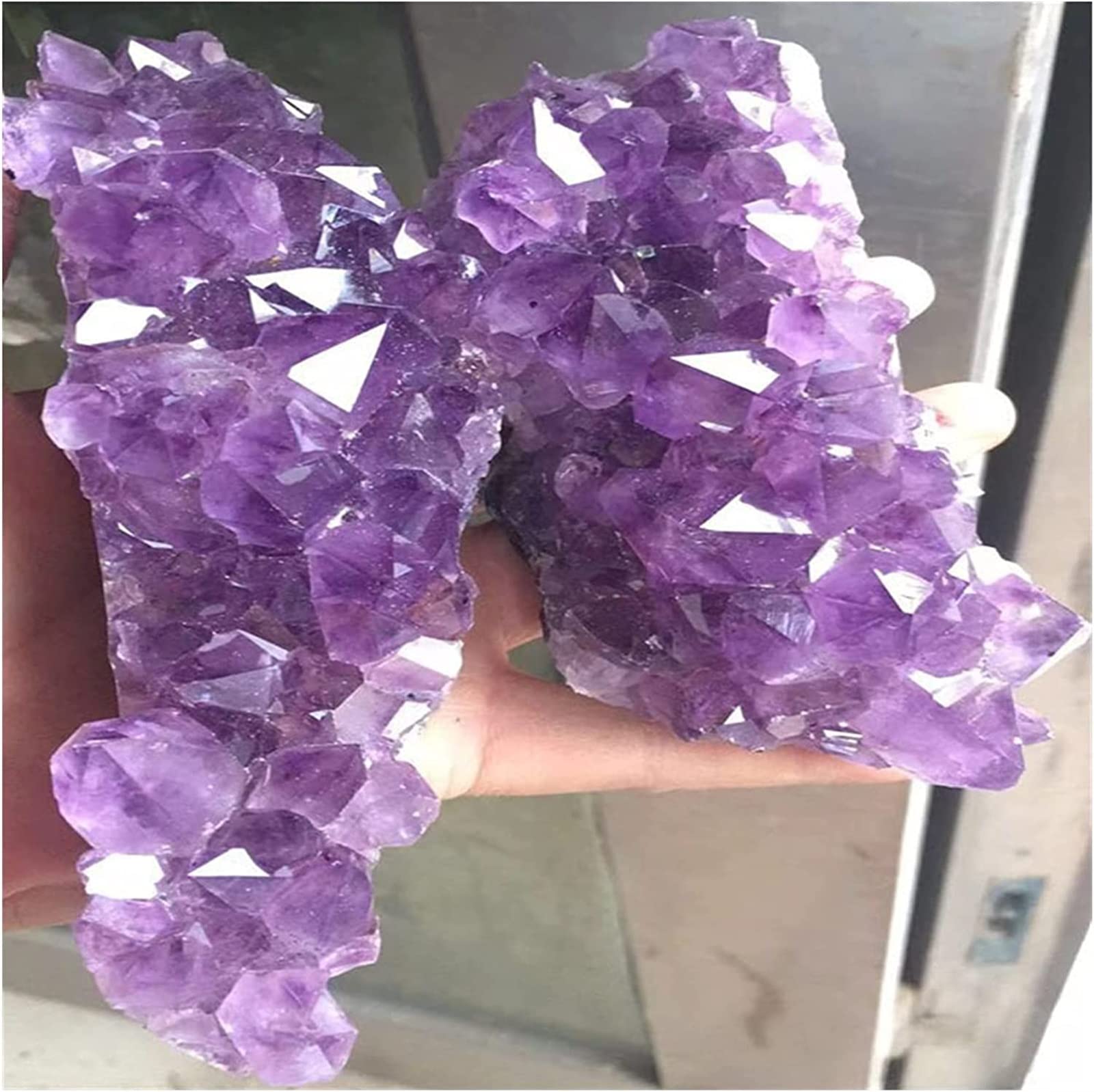 Amatista natural de 100g cristal de cuarzo sanador para canalizar bienestar y armonia en el hogar