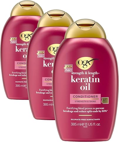 ogx kırılma karşıtı keratin oil saç bakım kremi 385ml (3 paketi)