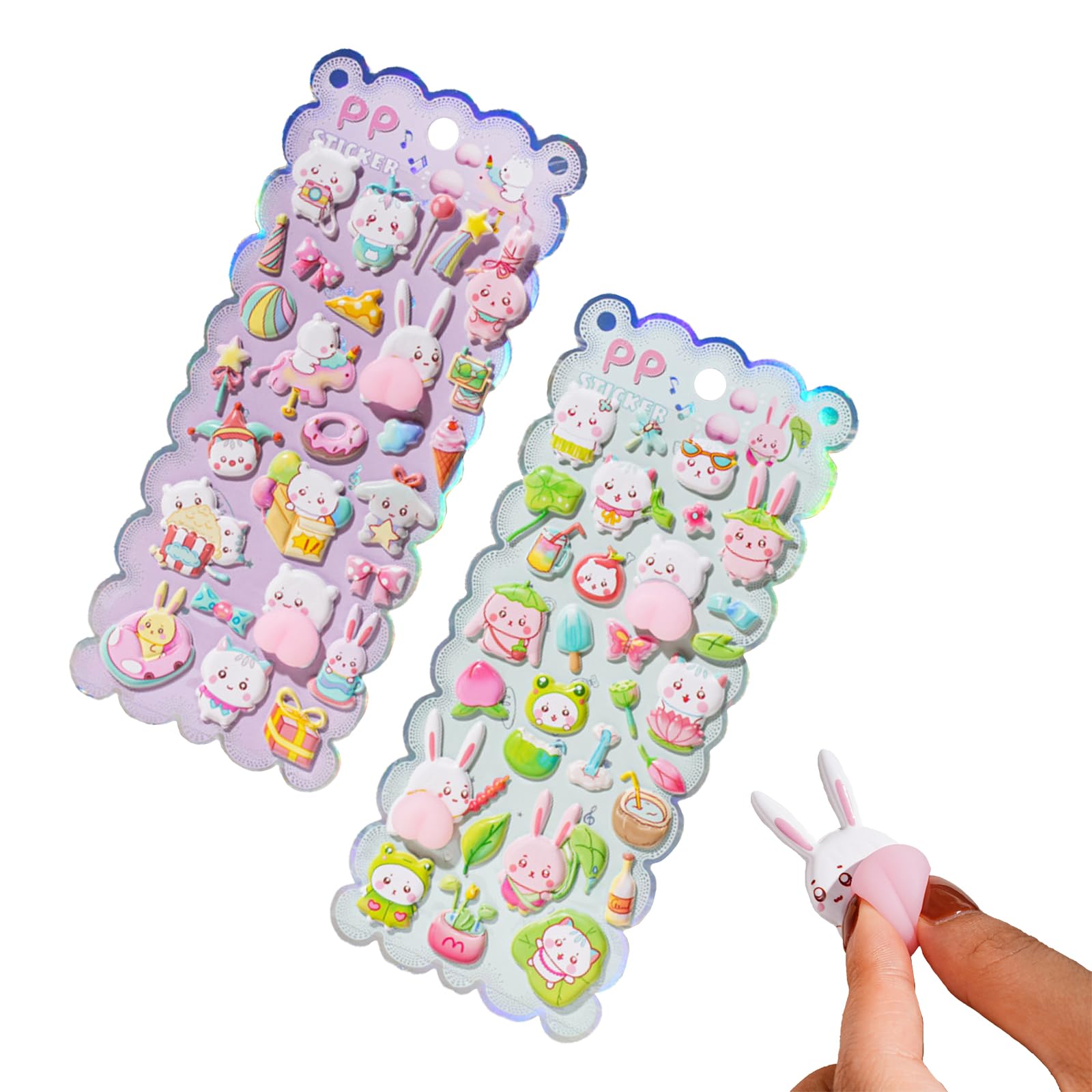 Amazon.co.jp: aninako ぷくぷく 3D シール お尻 2枚 おしりぷにぷに