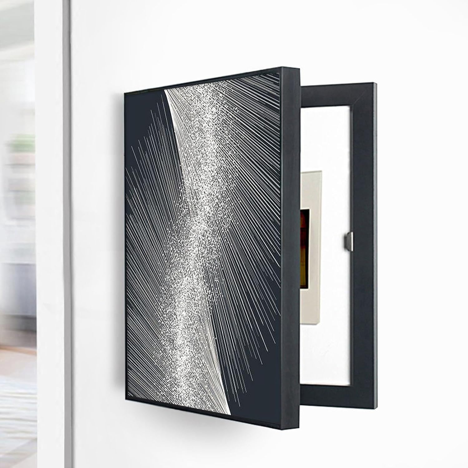 Copri Quadro Elettrico Copertura Decorativa Copertura Decorativa Moderna Scatola Quadro Copri Quadro Elettrico Coperchio Contatore Decorativo,09,40 * 50CM