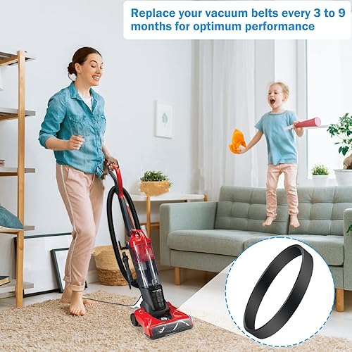 Miniatura 6 de Correa de repuesto para aspiradora Dirt Devil Style 4/5 Featherlite/Powerlite/Swivel Glide/Power Max Pet Aspiradora vertical, compatible con