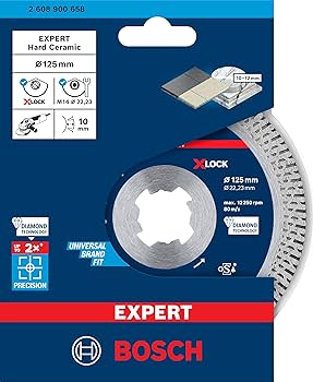 Disco Da Taglio Bosch X-LOCK Carbide Multi Wheel 125mm - Per Smerigliatrice Angolare