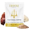 Trident Functional Mushroom Coffee | Cold Brew Coffee, MCT Oil, Lions Mane, Reishi, Cacao, L-Theanine, Electrolytes | Better Focus, Energy, Brain Health & Low Acid | Adaptogen Coffee | 30 Servings