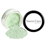 GREEN CORRECTOR (20 gram Sifter Jar) Powder for Redness, Acne, Rosacea, Blemishes – Mineral Makeup Jar – Concealer, Noncomedogenic, Full Coverage Color Corrector for Sensitive Skin SPF 20