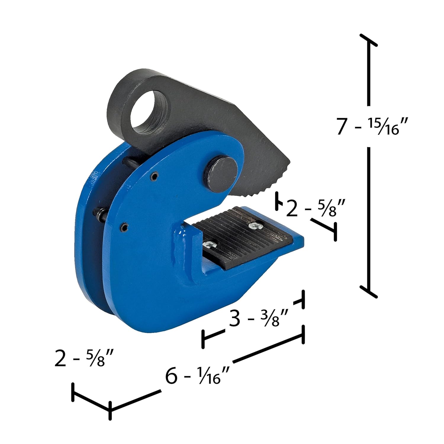 Vestil HPC-20 Clamp Dimensions