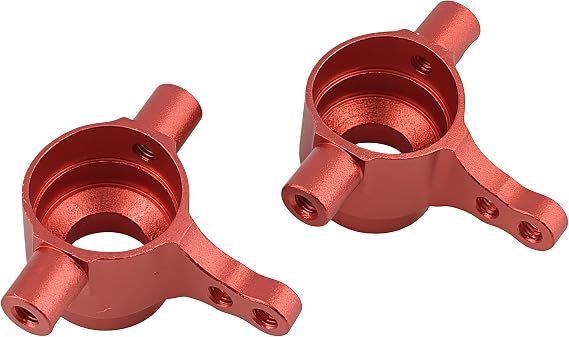 Aluminum Steering Blocks for Slash Stampede Rustler 4X4 ST Rally (Red)