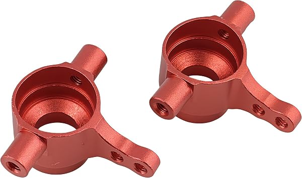 Aluminum Steering Blocks for Slash Stampede Rustler 4X4 ST Rally (Red)