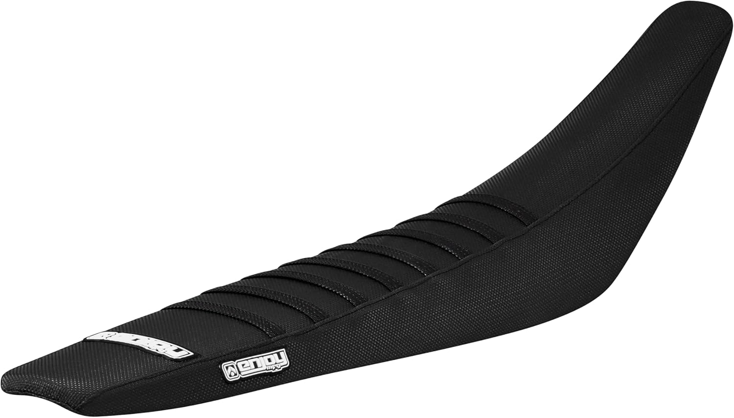 Enjoy Mfg Seat Cover - Compatible withStark Varg (with Black Ribs) - #406 (All Black/Black Ribs)