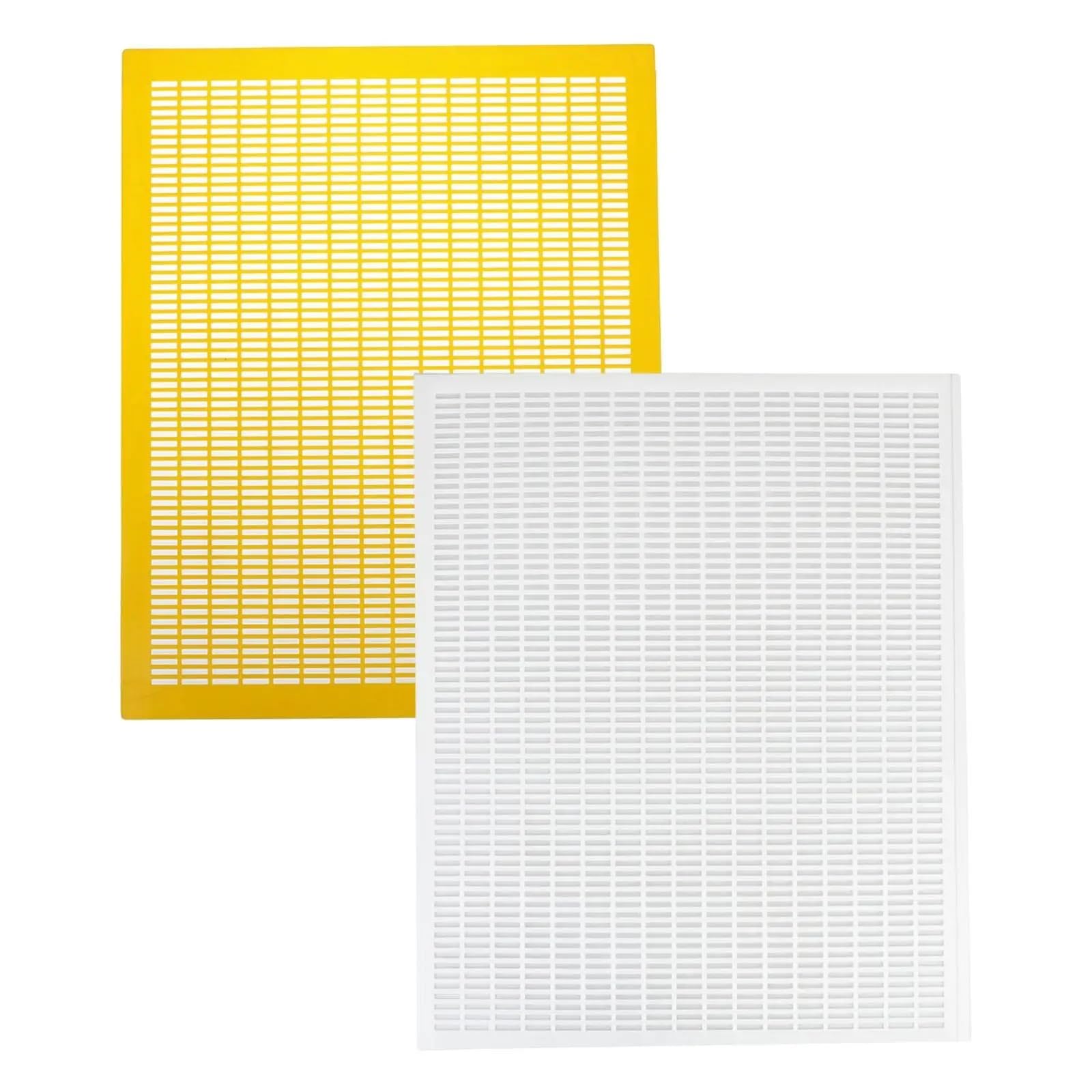 Outils apicoles, Cadre De Ruche Pratique Et Indépendant En 6 Pièces Avec Entrée(Yellow)