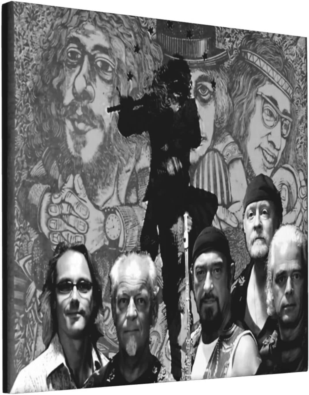 BeverlyJHoward Jethro Rock Tull Band Painting Wall Oil