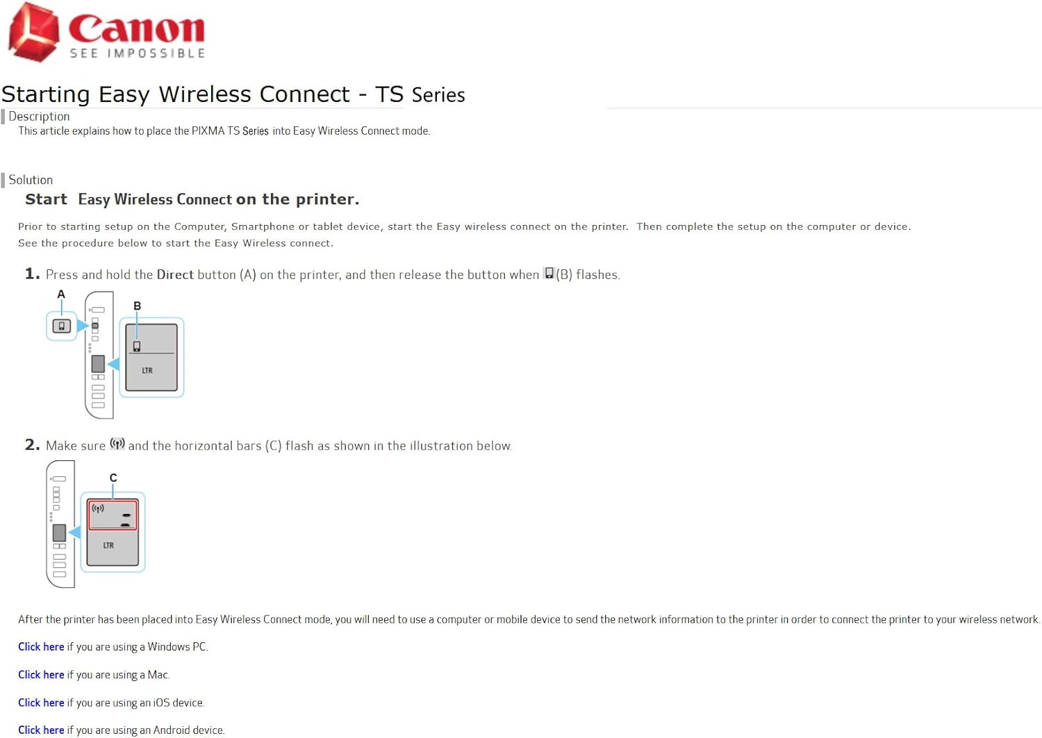 Promo 40% OFF Canon PIXMA TS Series Wireless Inkjet All-in-One Printer - Print, Scan and Copy for Home or Office - up to 4800 x 1200 Resolution, 1.5 Segment LCD Display - White - BROAGE 6 Feet Printer Cable