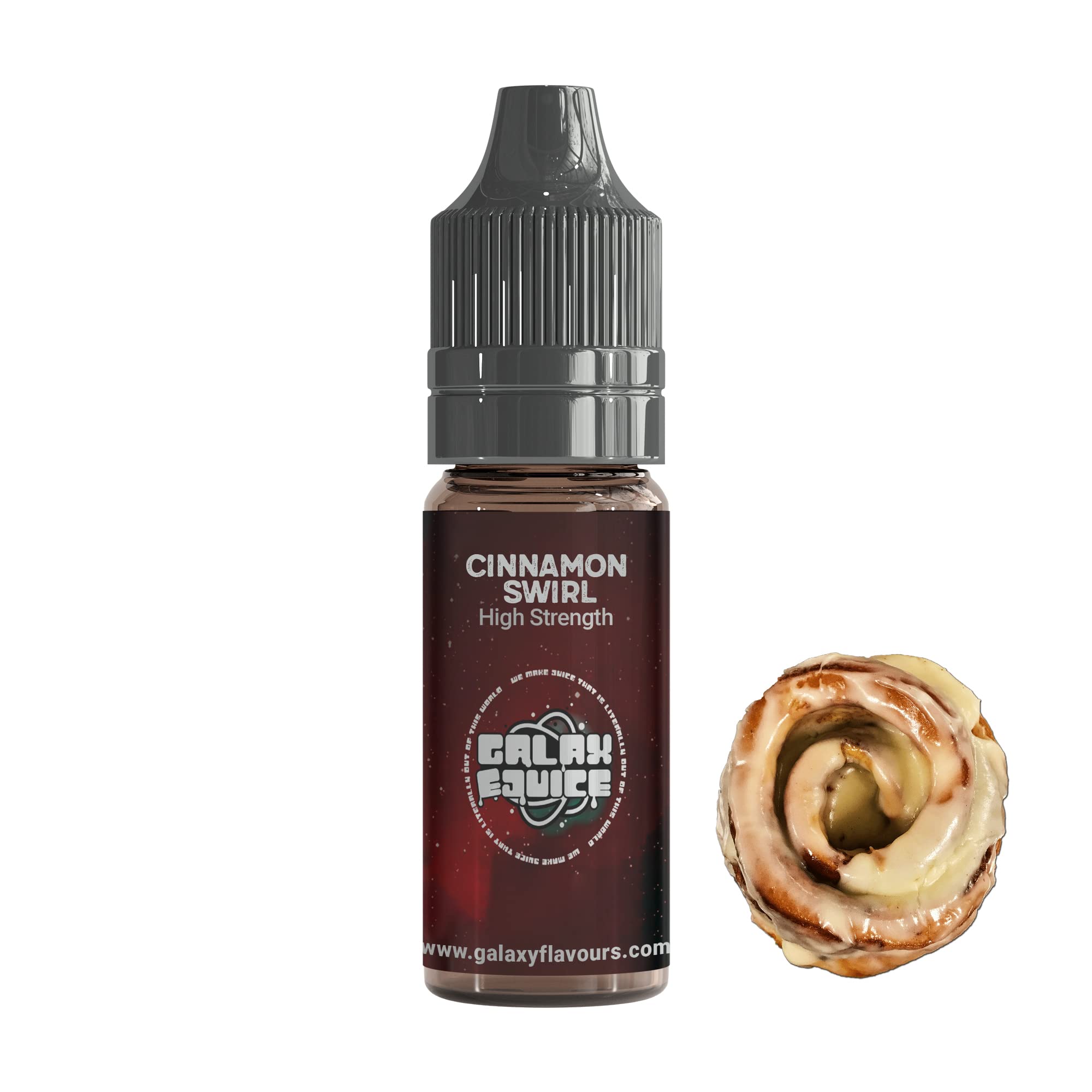 Cinnamon Swirl Flavouring - High Strength Food Flavoring - 230+ Flavours -10ml Bottle.