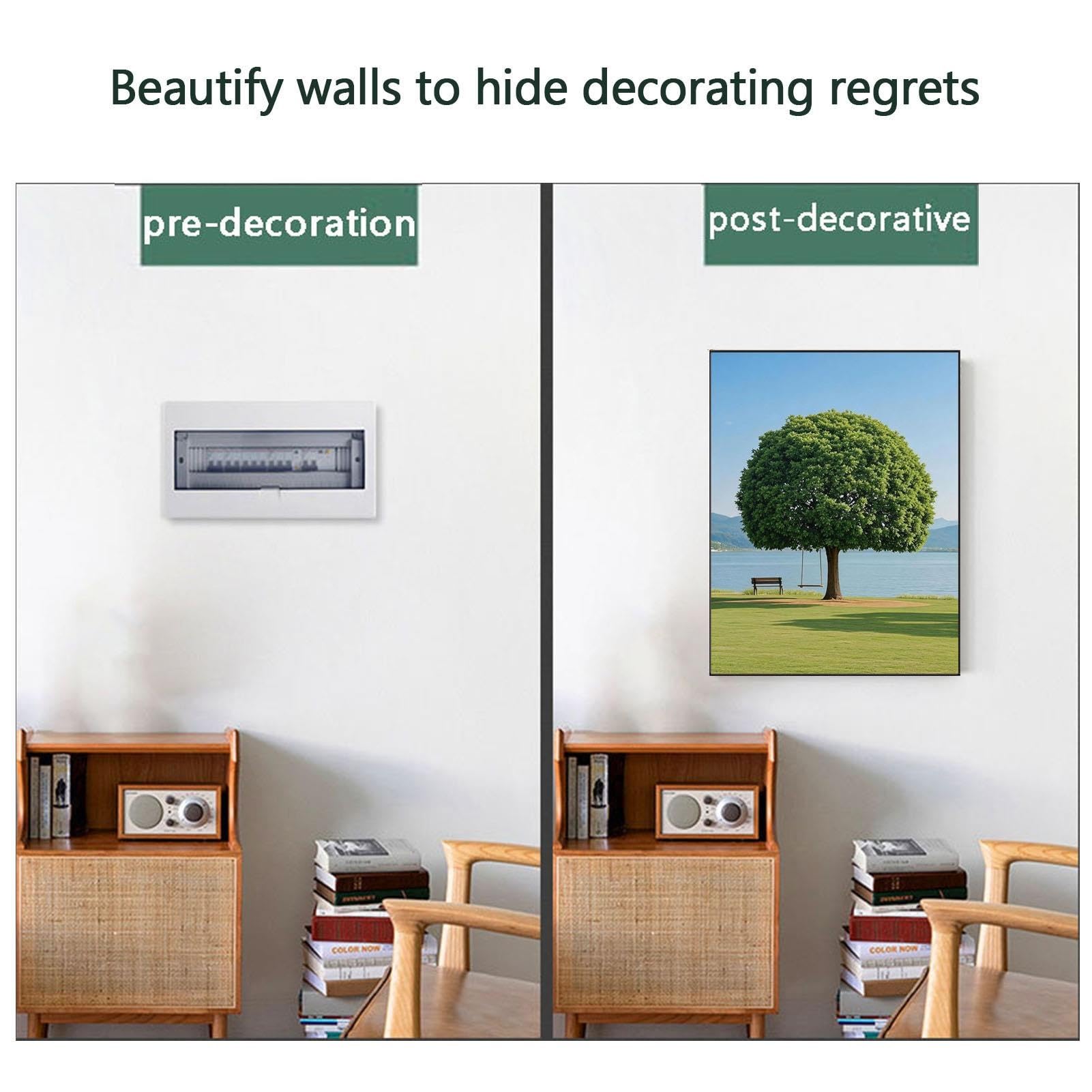 Copri Quadro Elettrico Decorativo Coperchio Scatola Derivazione Smontabile