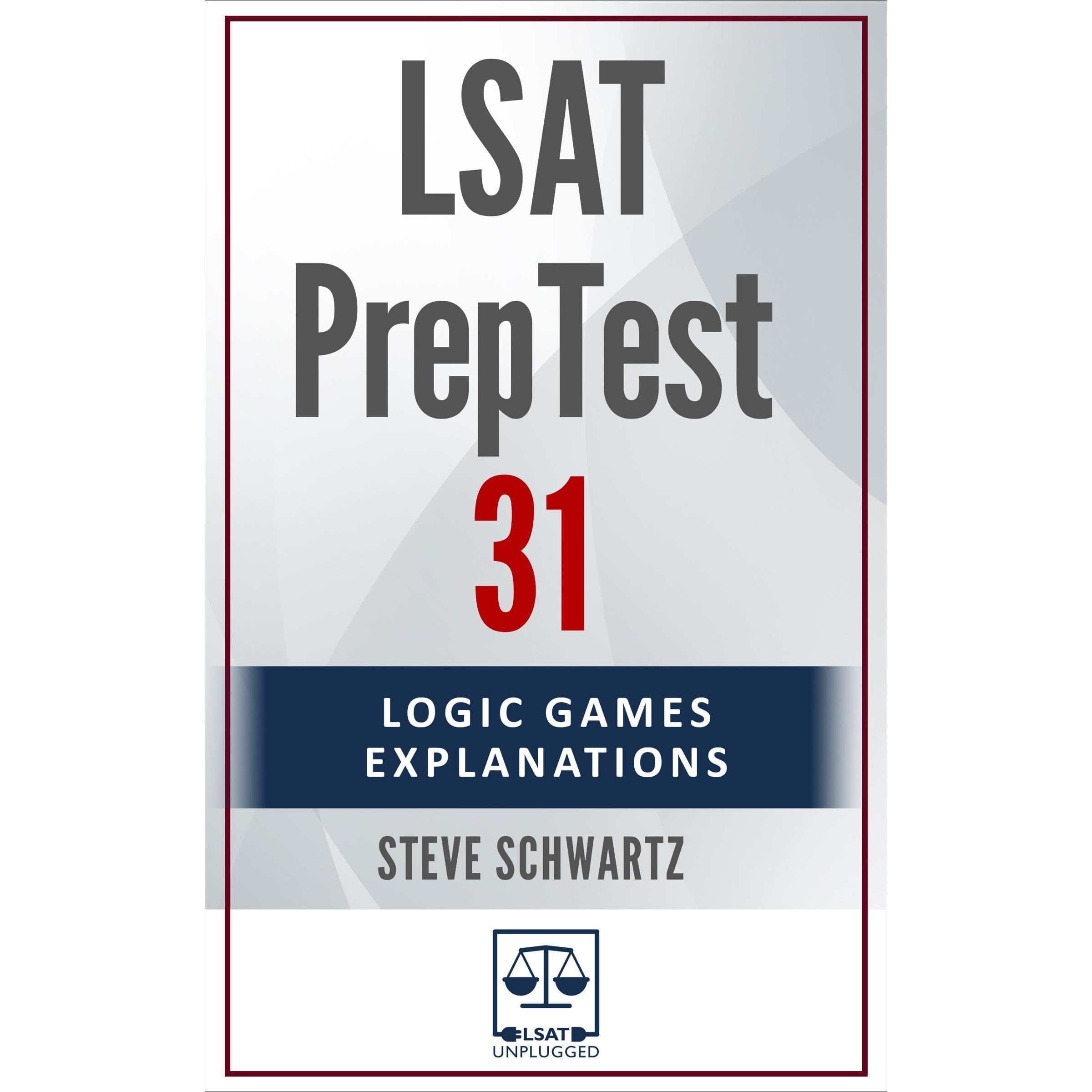 LSAT PrepTest 31