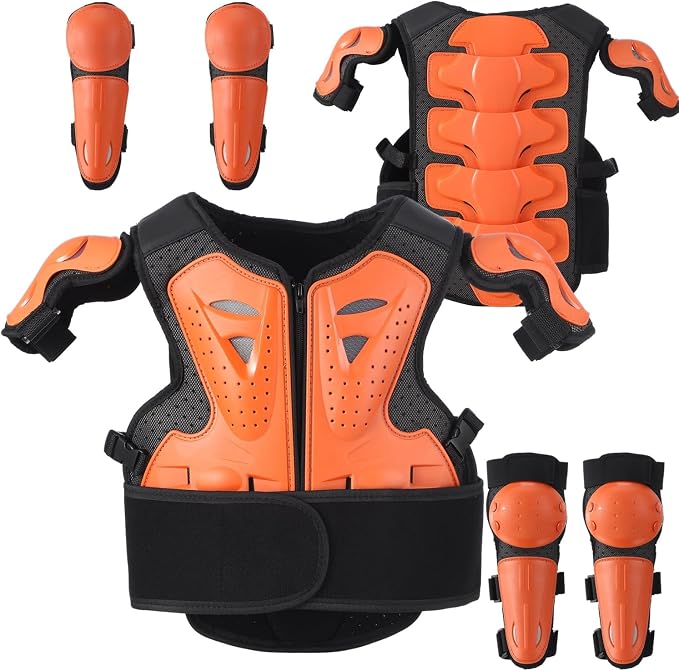 Protector de Pecho para Jóvenes Motocross Yeesport Ajustable miniatura 8