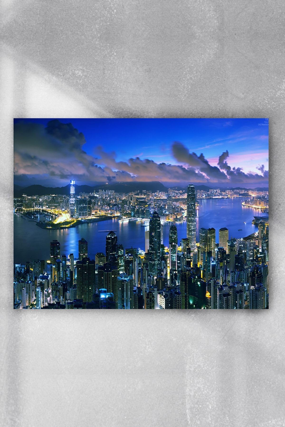 Postermanya (pster4933) Hong Kong Manzara Poster 2 (90x130cm)