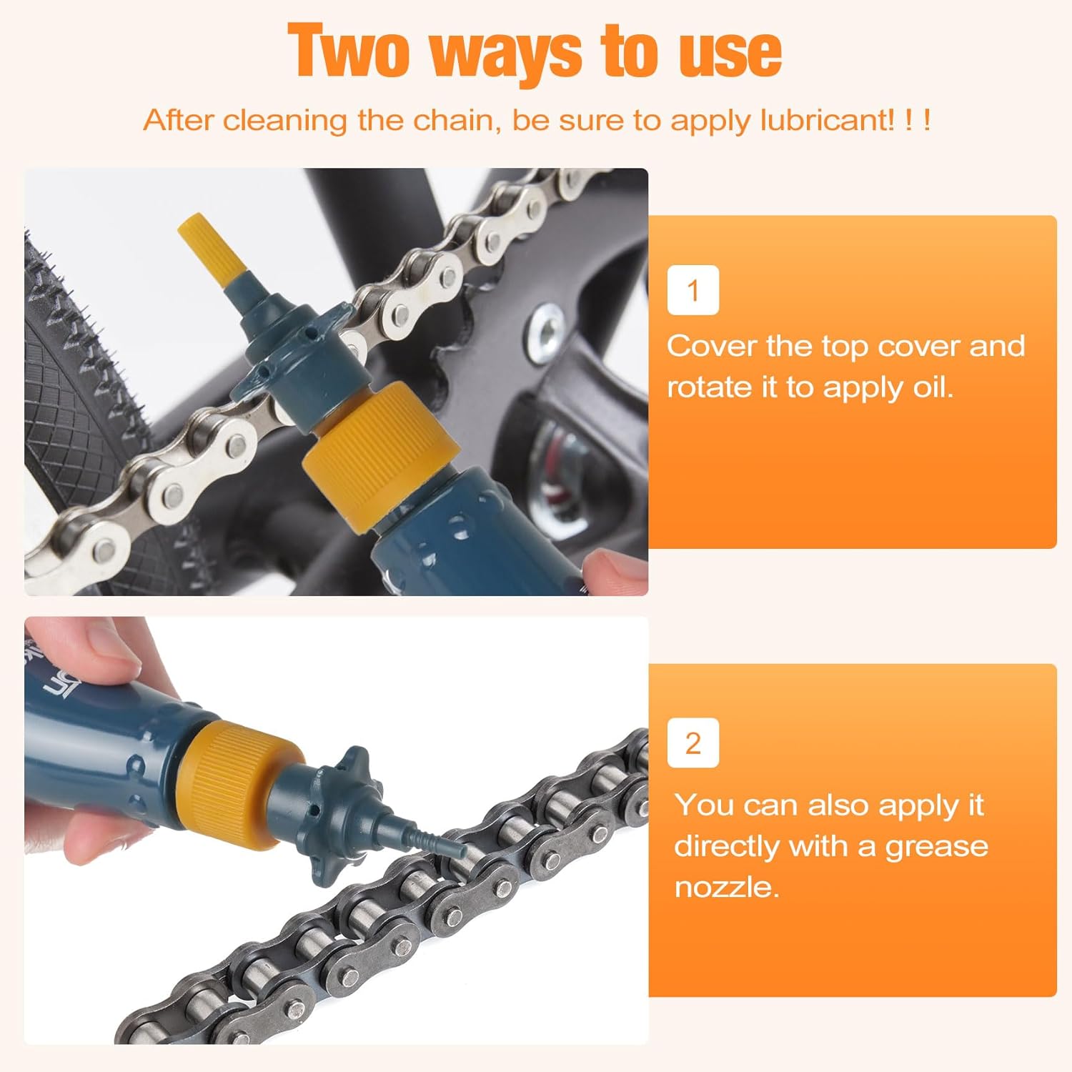 Bicycle Cleaning Kit including chain cleaner,chain brush,maintenance tool,chain lube,chain degreaser