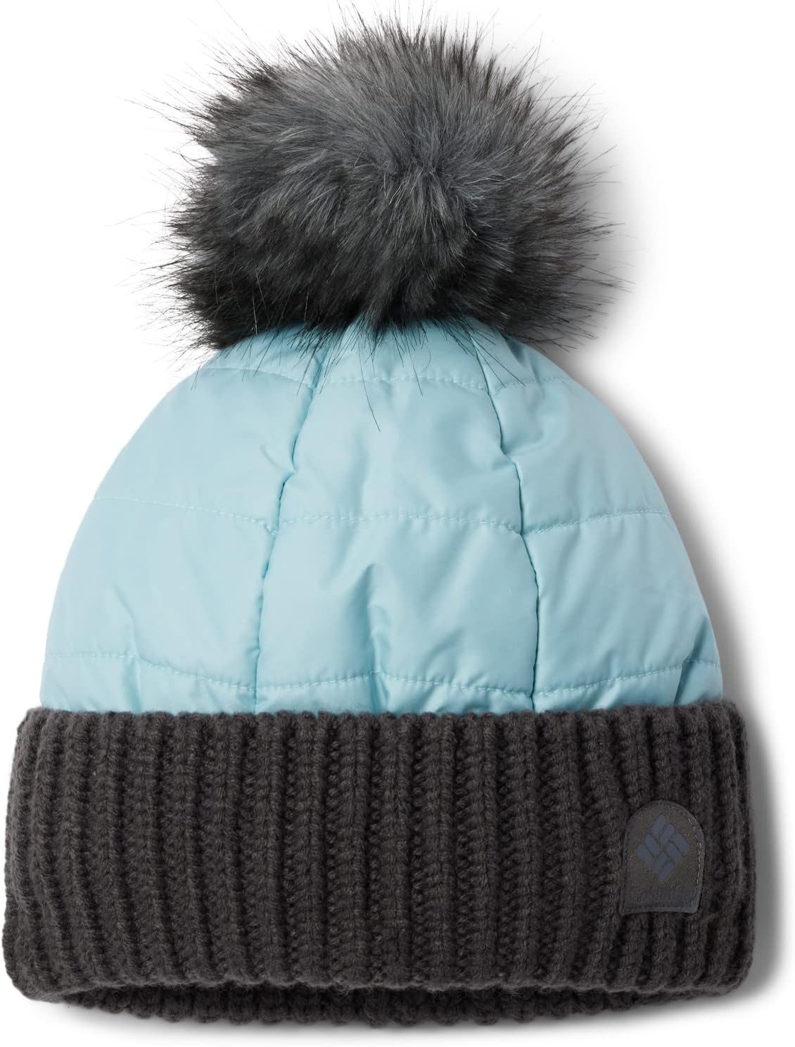 Columbia Women's Snow Diva Beanie, Aqua Haze/Shark, One Size at Amazon