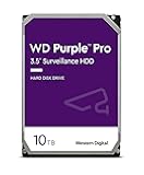 Western Digital 10TB WD Purple Pro Surveillance Internal Hard Drive HDD - SATA 6 Gb/s, 256 MB Cache, 3.5