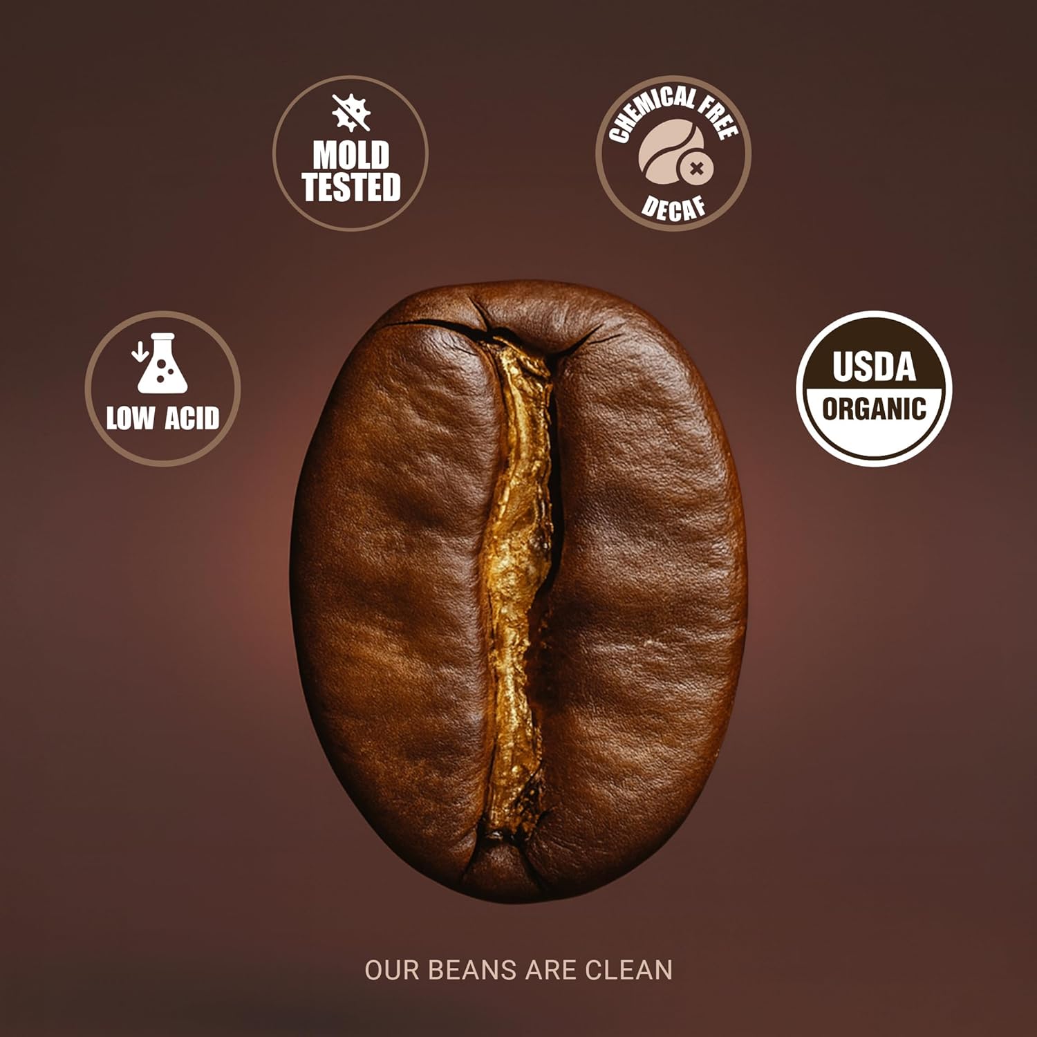 COFFREE Organic Instant Coffee Packets Variety Pack - Convenient Single Serve Coffee Sticks, Mold Free, Low Acid Arabica for On-the-Go Energy - 0–150% Caffeine Options for Hot or Cold Brew - 24 Count - Image 4