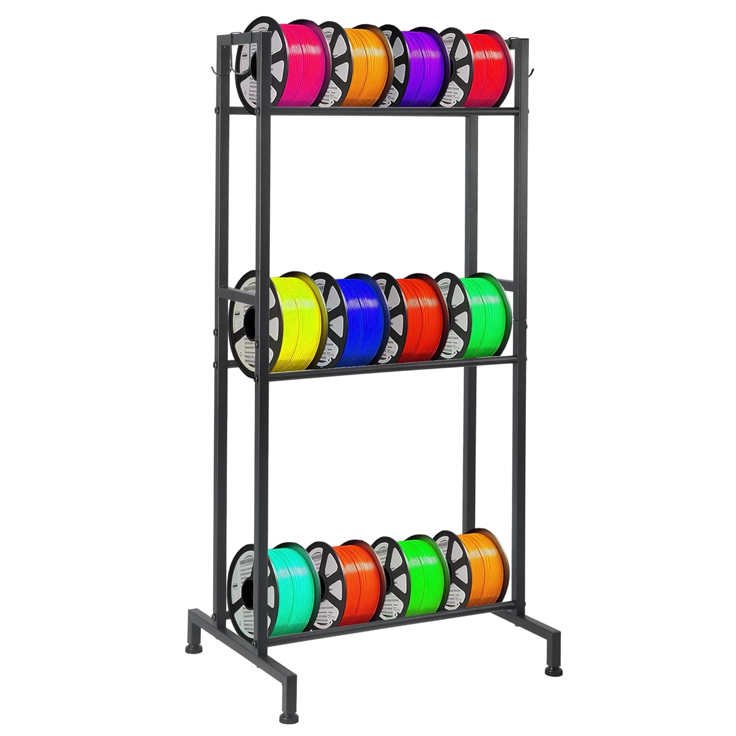 Filament Rack，3D Printer Filament Storage，Filament Spool Holder，Suitable for 3D Printing Studios, Office workshops