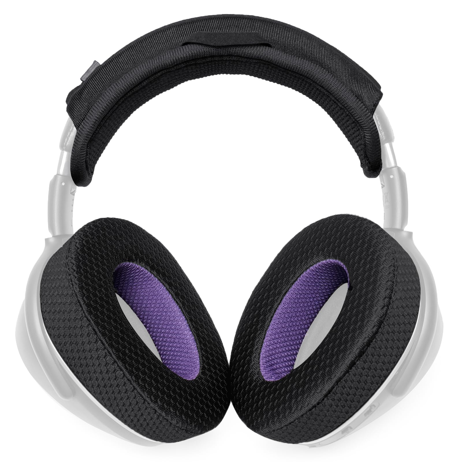 Voarmaks Ear Pads Headband Cushion Cover Refresher Kit Compatible with Sennheiser PXC550, PXC 550-II, PXC480, MB660 UC, MB 660 MC Headphone,