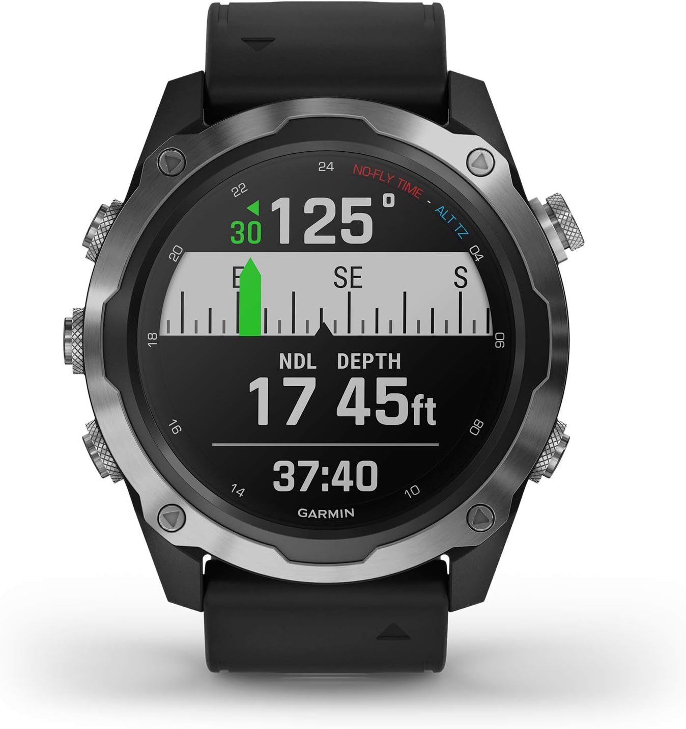 Cheapest 🛒 Garmin Descent Mk2, Watch-Style Dive Computer, Multisport Training/Smart Features, Stainless Steel with Black Band, 010-02132-00