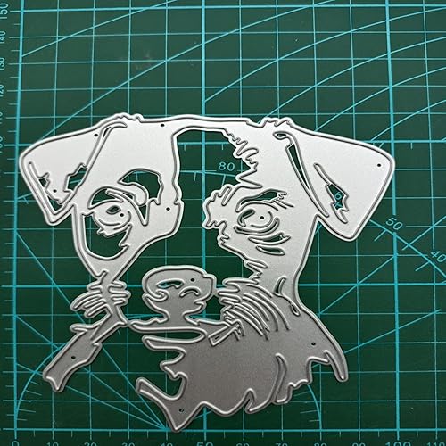 Miniatura 6 de Troqueles de corte de animales, troqueles para perros, plantillas de grabado en relieve para bricolaje álbumes de recortes, tarjetas de regalo,