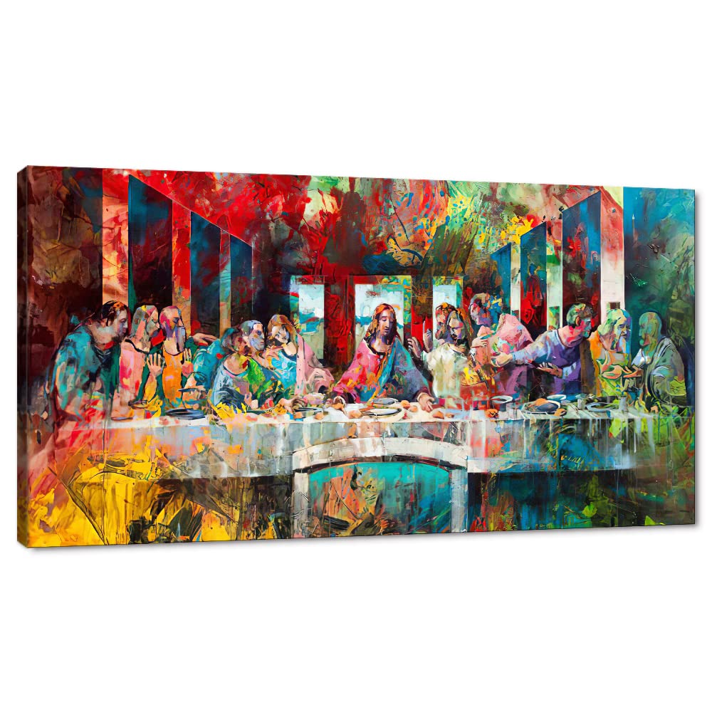 Buy Colorful Wall Art Famous Painting Reproduction The Last Supper